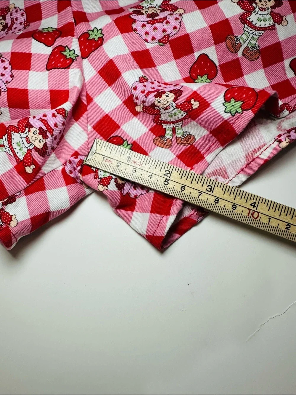 MAD Strawberry Shortcake Coquette Lounge Shorts XL Kawaii soft Girl Pajamas